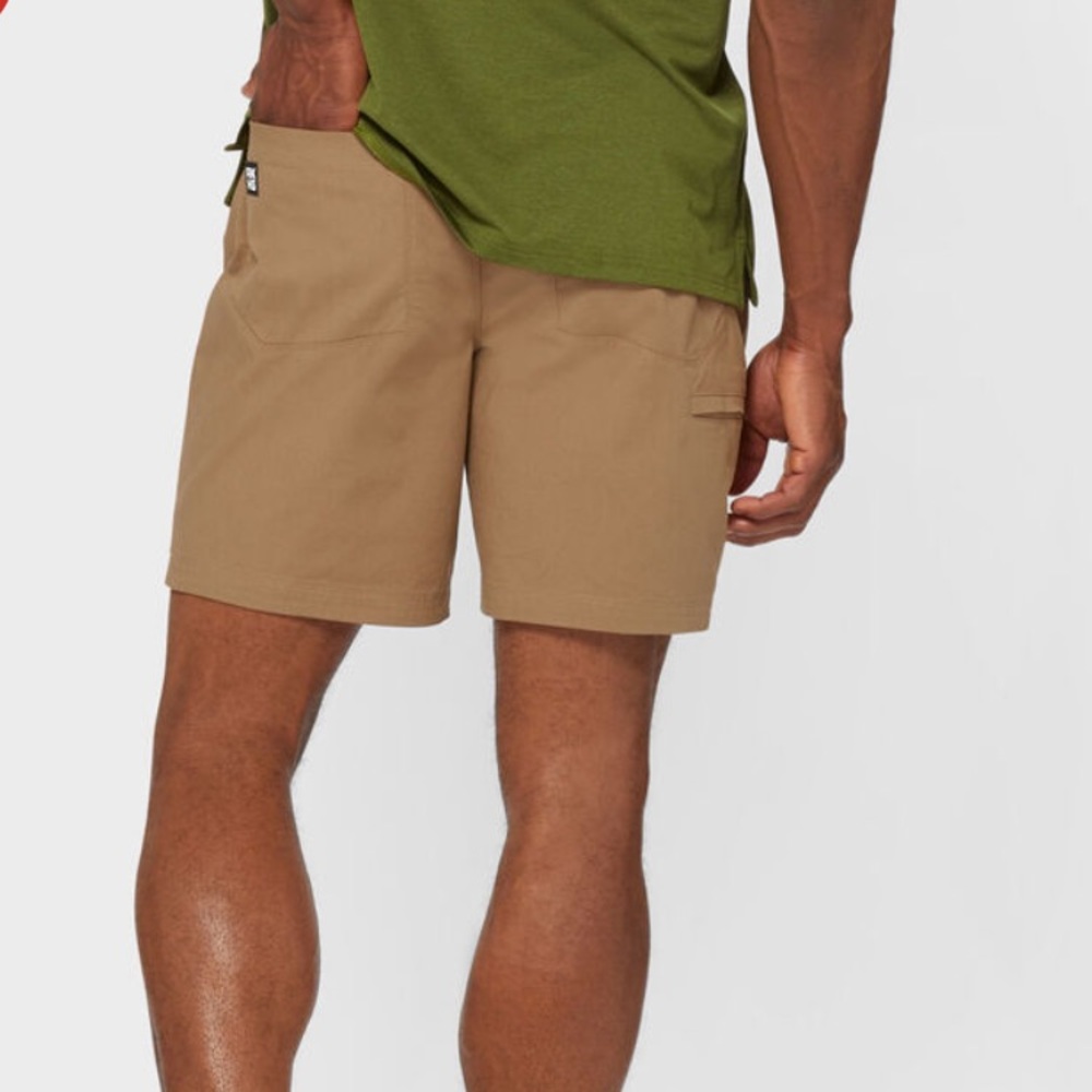 Duluth Trading Alaskan Hardgear Free Rein 8” Shorts Khaki 38 Standard‎ Fit Nwt